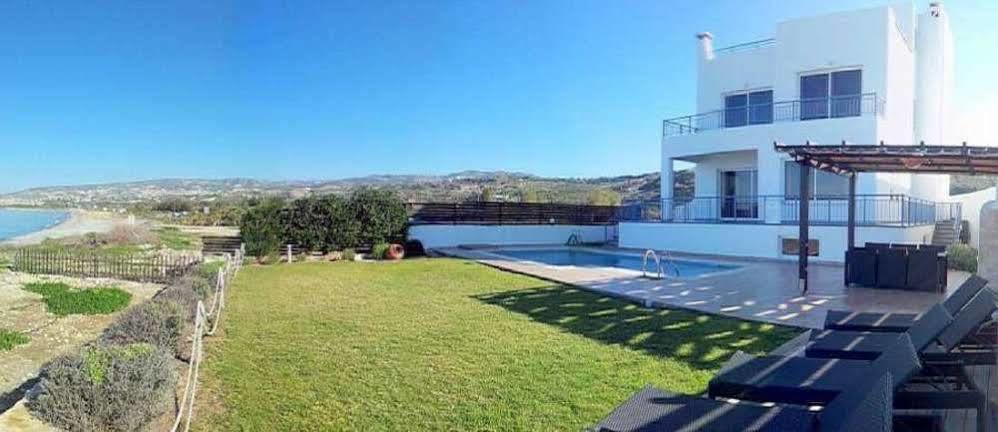 Blue Coral Beach Villas Paphos Exterior foto